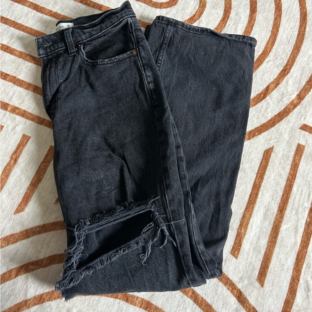 Abercrombie Black Jeans
